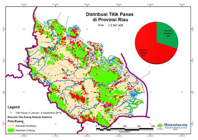 Geospatial data analysis for Riau One Map